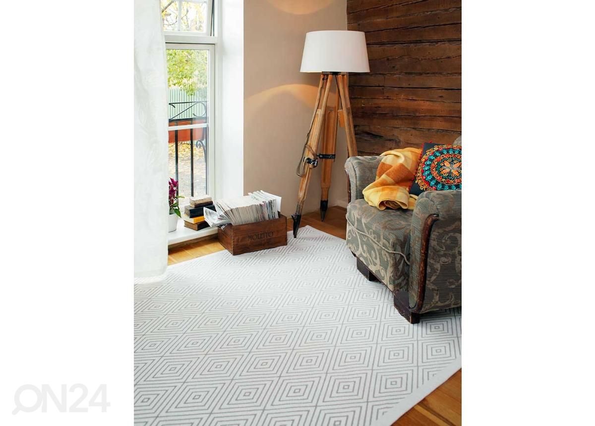 Narma smartWeave® vaip Kuninga white 100x240 cm suurendatud