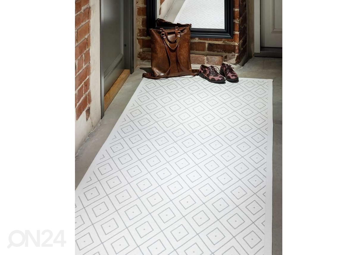 Narma smartWeave® vaip Kuninga white 100x240 cm suurendatud