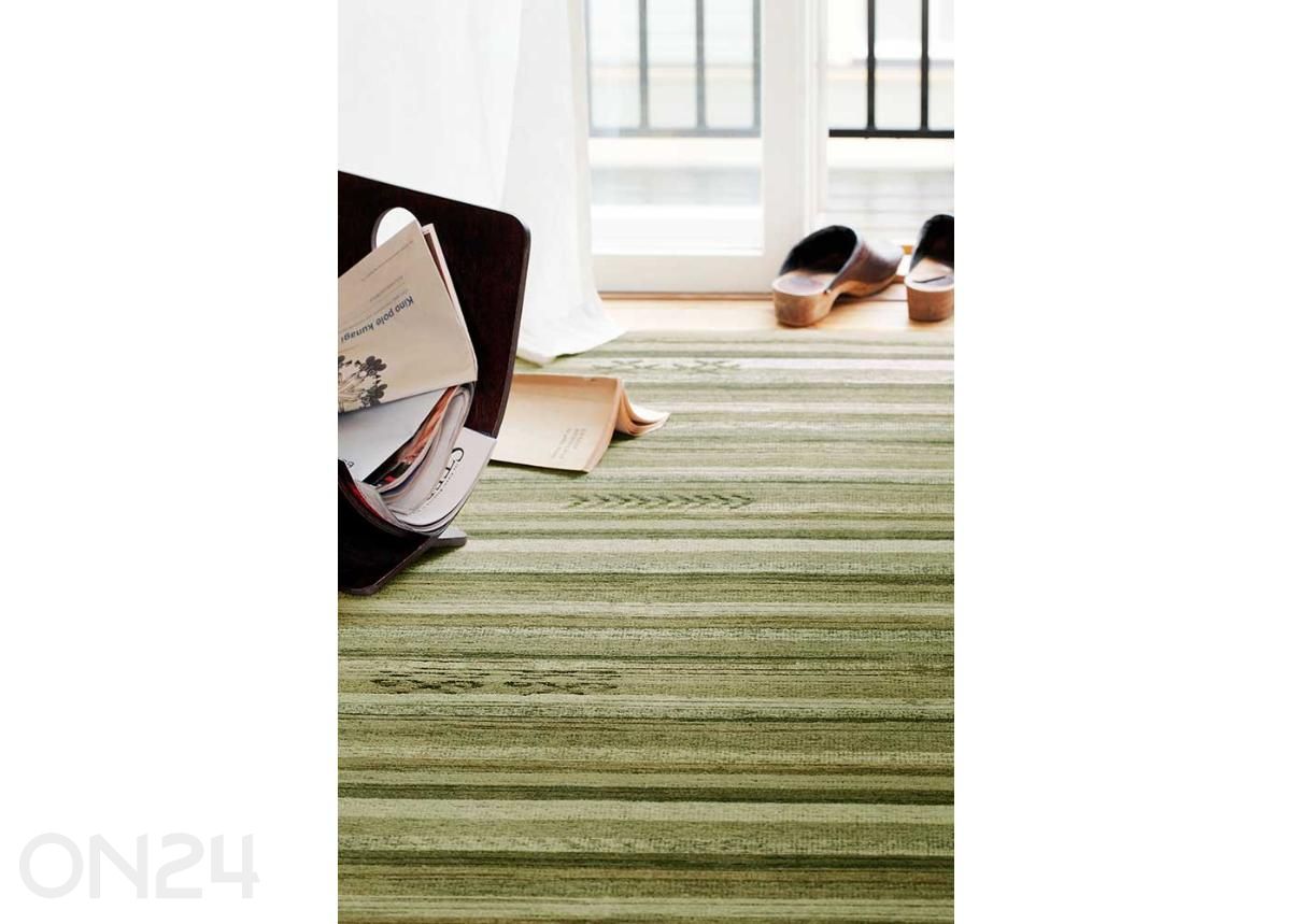 Narma smartWeave® vaip Liiva olive 70x140 cm suurendatud