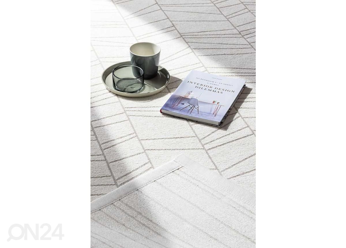 Narma smartWeave® vaip Loona white 160x230 cm suurendatud