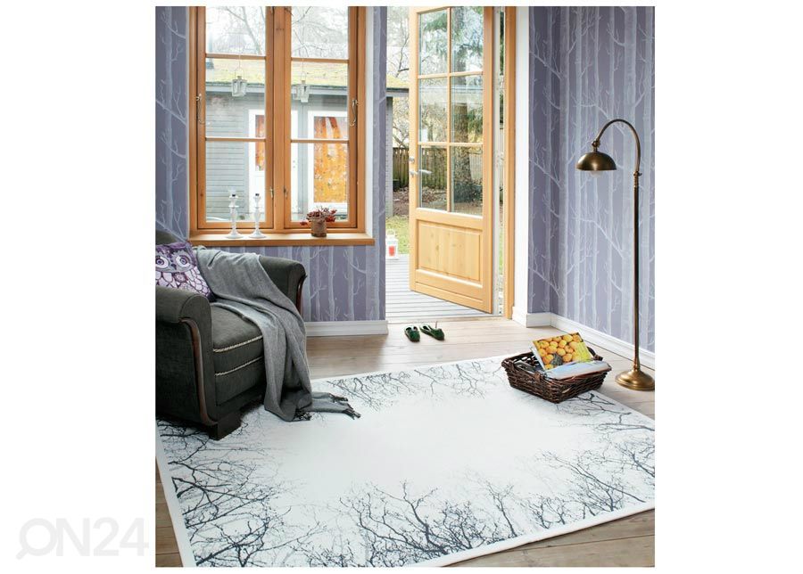 Narma smartWeave® vaip Puise white 140x200 cm suurendatud