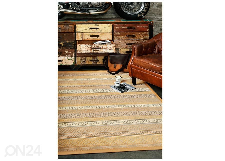 Narma smartWeave® vaip Ridala gold 80x250 cm suurendatud