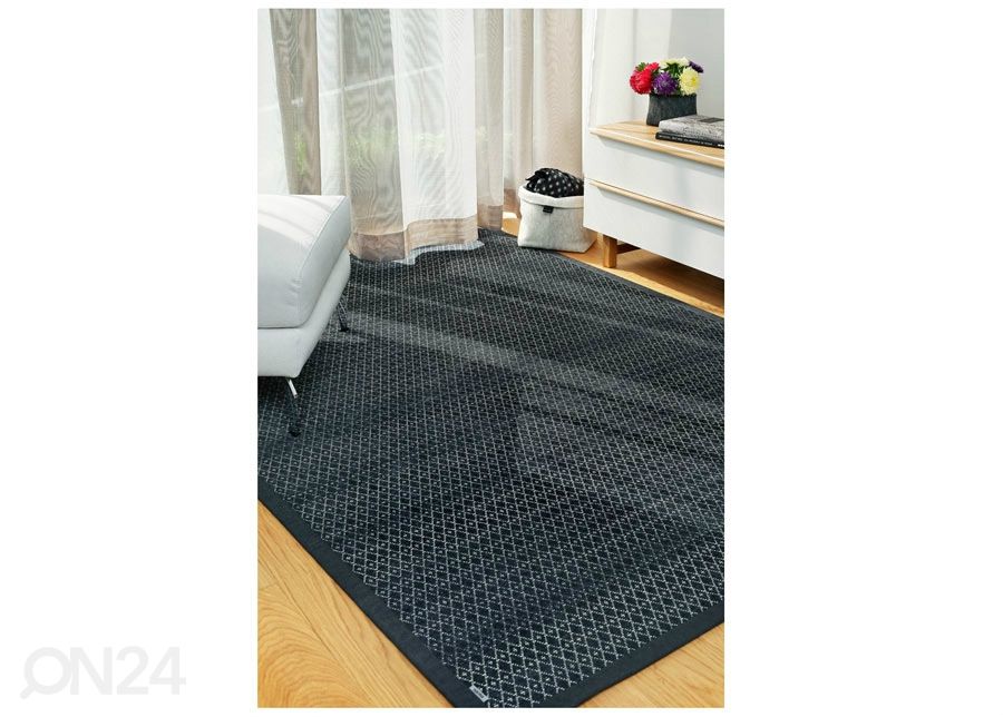 Narma smartWeave® vaip Tsirgu carbon 100x160 cm suurendatud