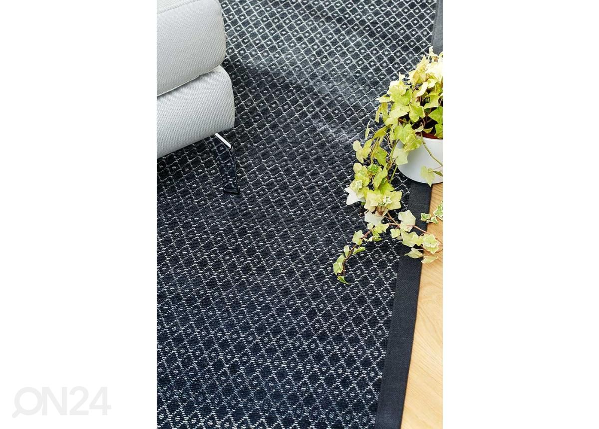 Narma smartWeave® vaip Tsirgu carbon 80x250 cm suurendatud