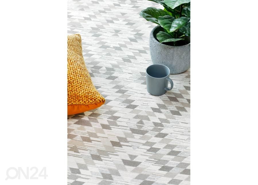 Narma smartWeave® vaip Vergi white 80x250 cm suurendatud