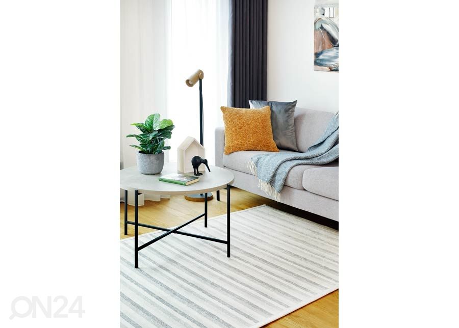 Narma smartWeave® vaip Vergi white 80x250 cm suurendatud