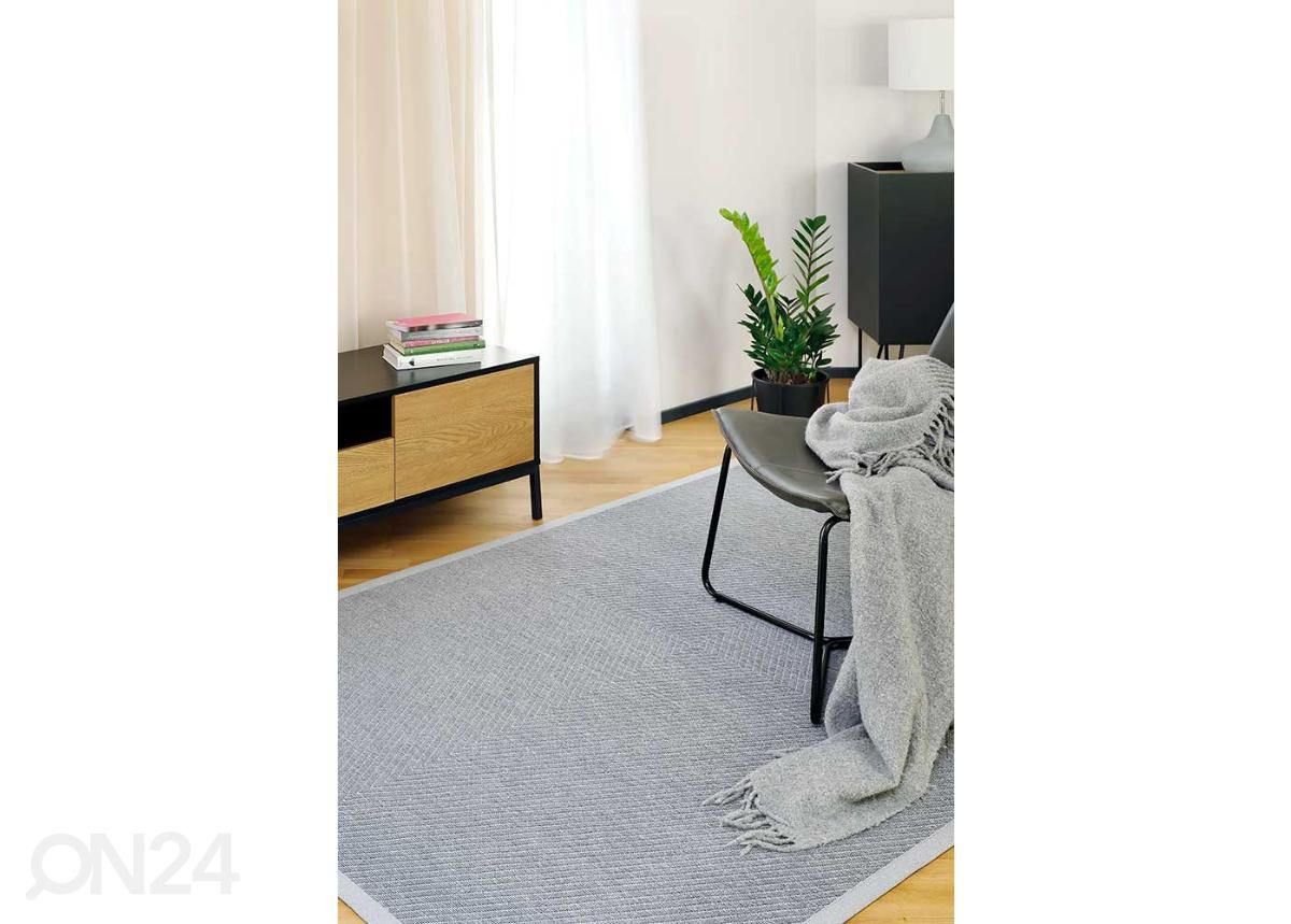 Narma smartWeave® vaip Vivva silver 100x160 cm suurendatud