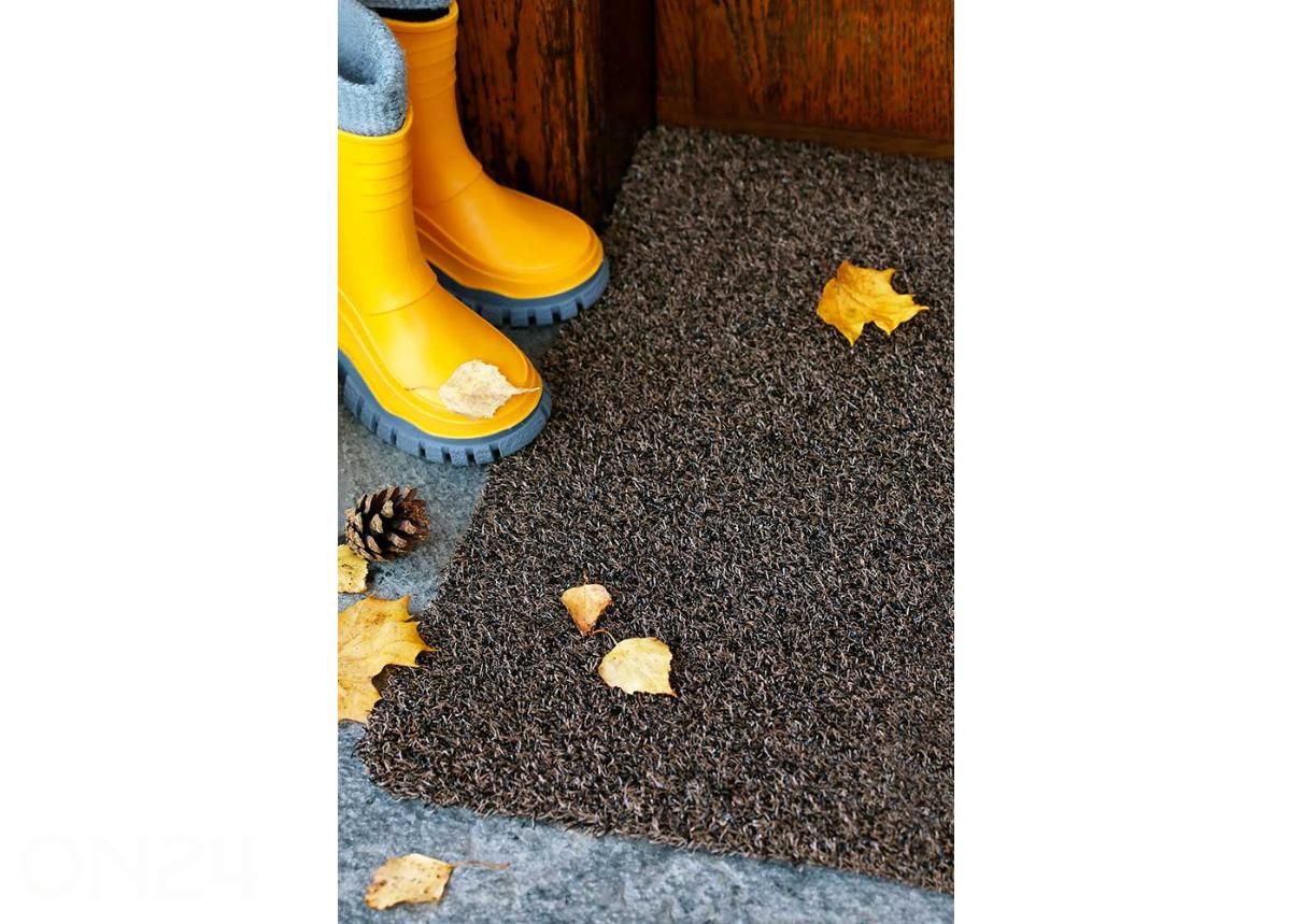 Narma uksematt Kodiak brown 100x150 cm suurendatud