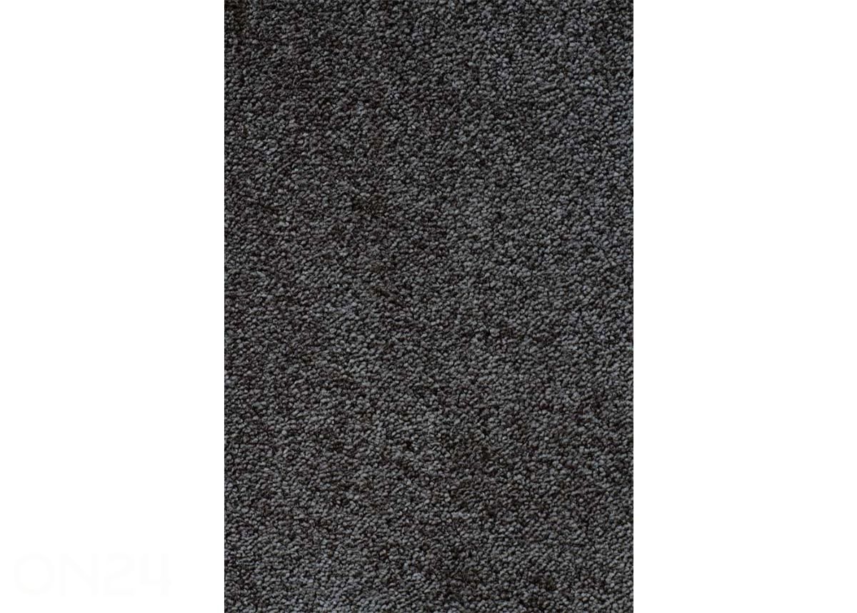Narma veluurvaip Eden™ carbon ümar Ø 133 cm suurendatud