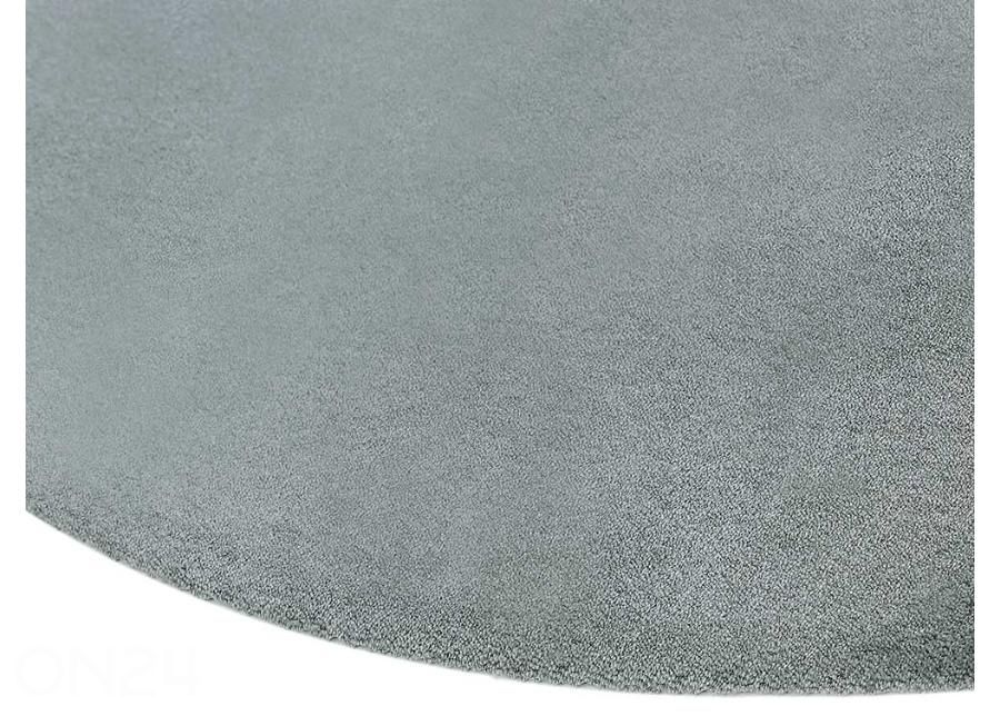 Narma veluurvaip Eden™ grey ümar Ø 133 cm suurendatud