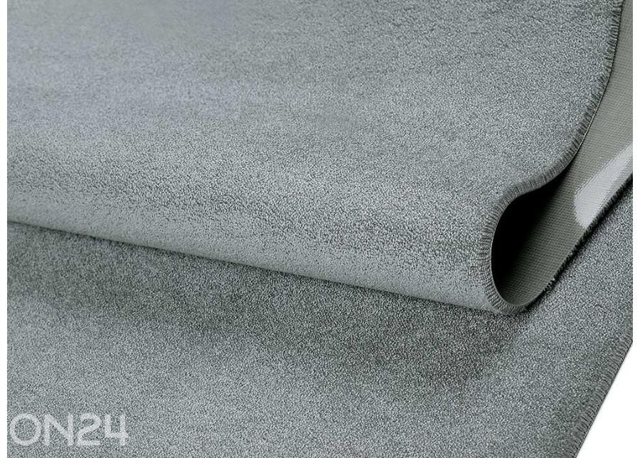 Narma veluurvaip Eden™ grey ümar Ø 133 cm suurendatud