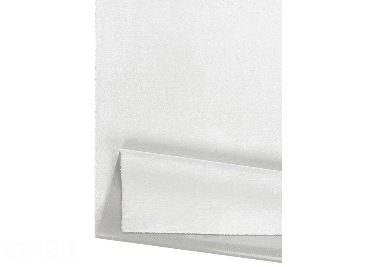 Narma veluurvaip Eden™ white 67x133 cm suurendatud