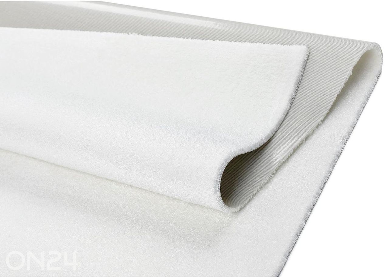 Narma veluurvaip Eden™ white 67x133 cm suurendatud