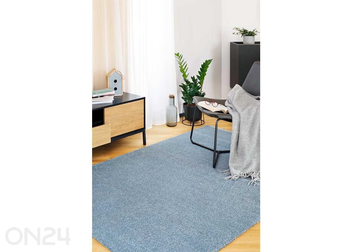 Narma veluurvaip Noble™ blue 67x133 cm suurendatud