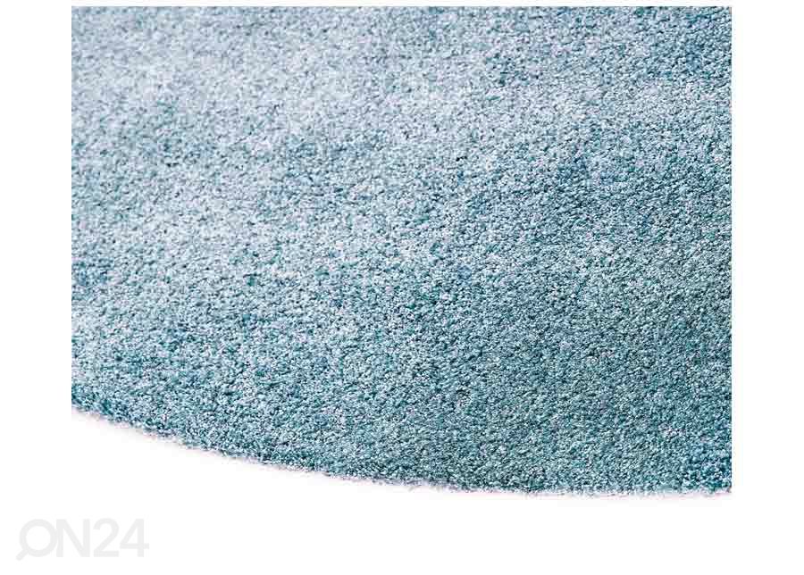 Narma veluurvaip Noble™ blue ümar Ø 133 cm suurendatud
