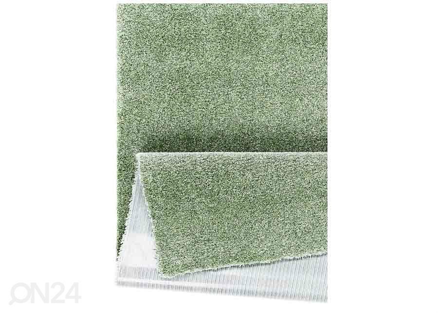Narma veluurvaip Noble™ green 67x133 cm suurendatud