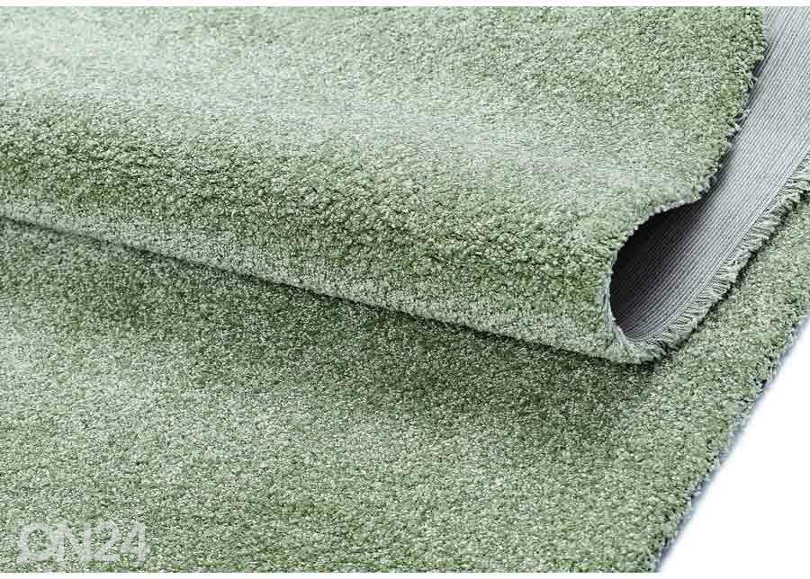Narma veluurvaip Noble™ green ümar Ø 133 cm suurendatud