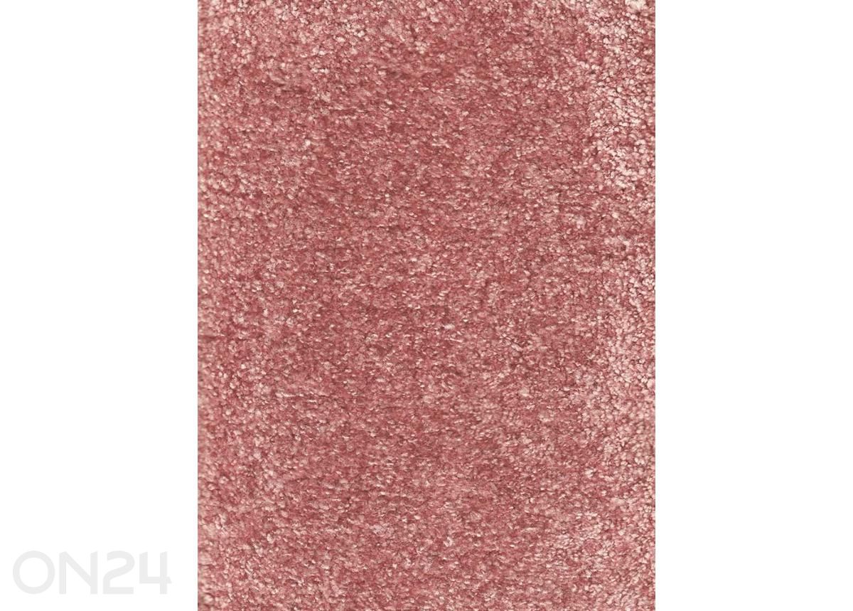 Narma veluurvaip Noble™ ümar coral Ø 133 cm suurendatud