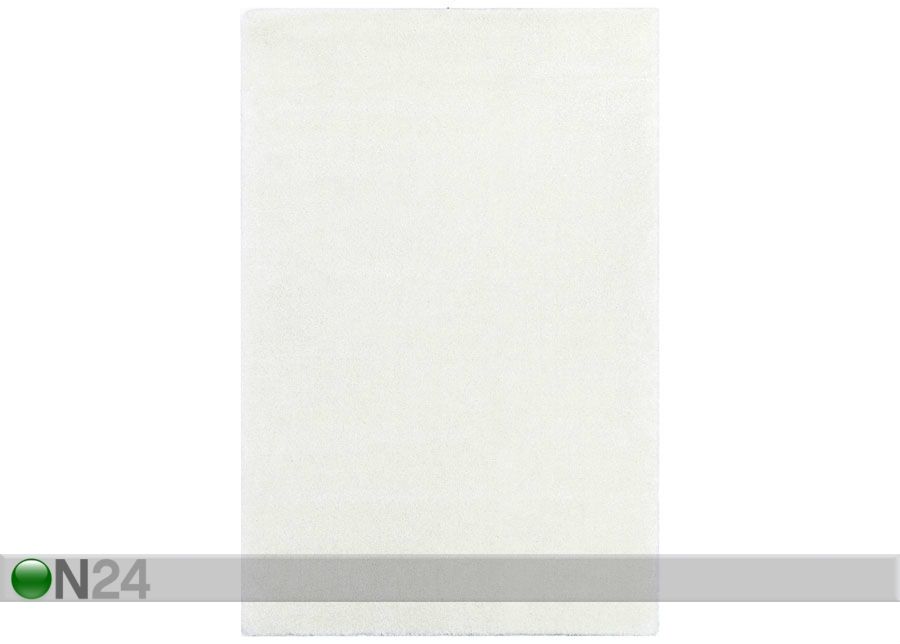 Narma veluurvaip Noble white 200x300 cm suurendatud