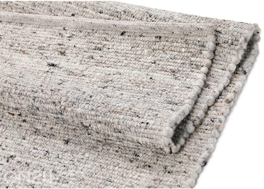 Narma villane käsikootud vaip Hygge grey 160x230 cm suurendatud