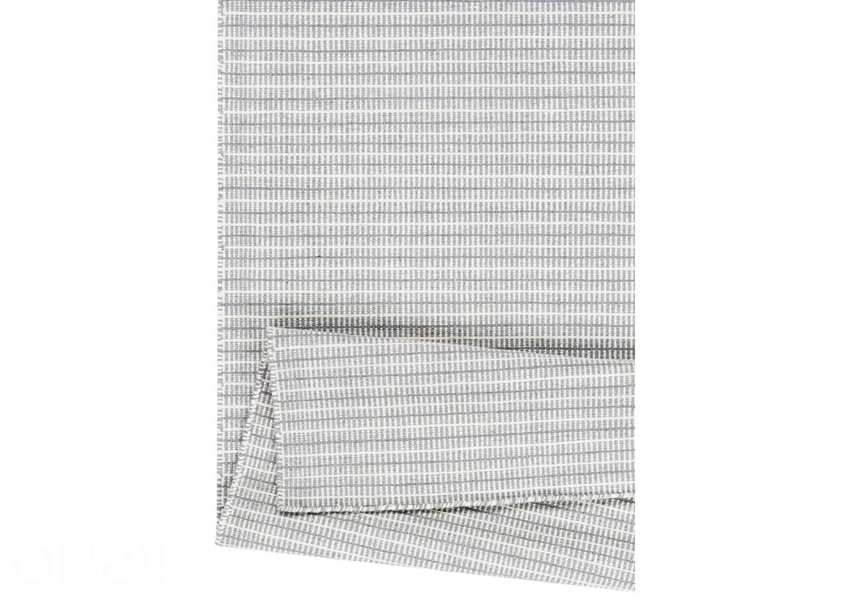 Narma villane käsikootud vaip Jonava grey 160x230 cm suurendatud