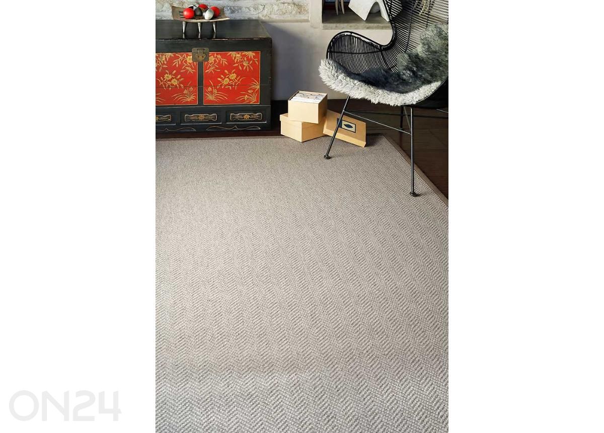 Narma villane vaip Bergen™ beige 160x240 cm suurendatud