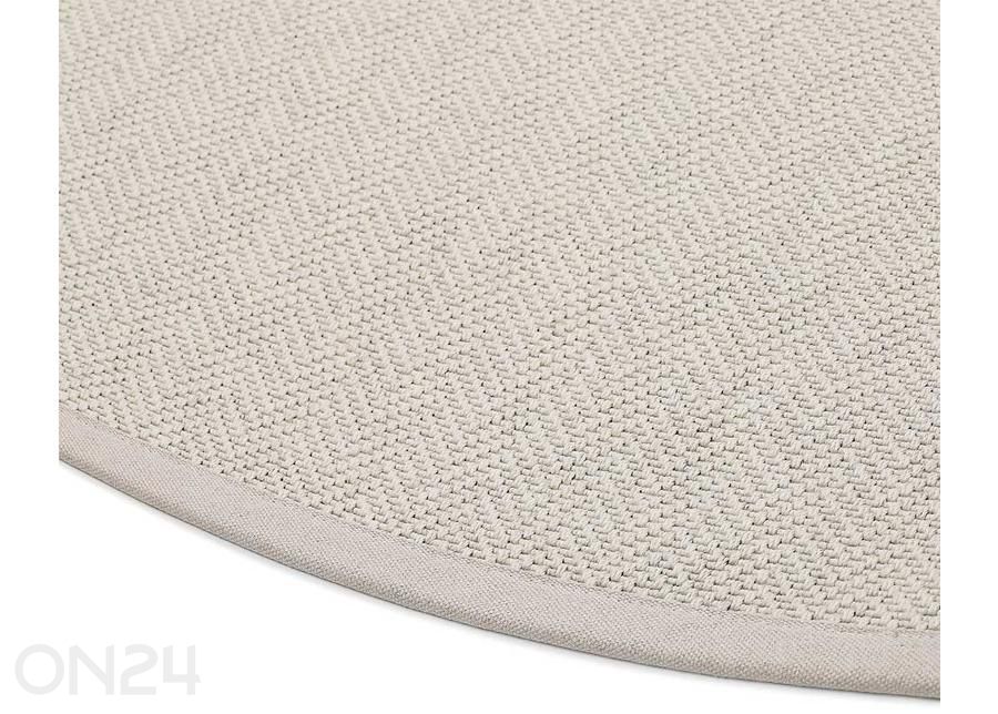 Narma villane vaip Bergen™ ümar white Ø 200 cm suurendatud