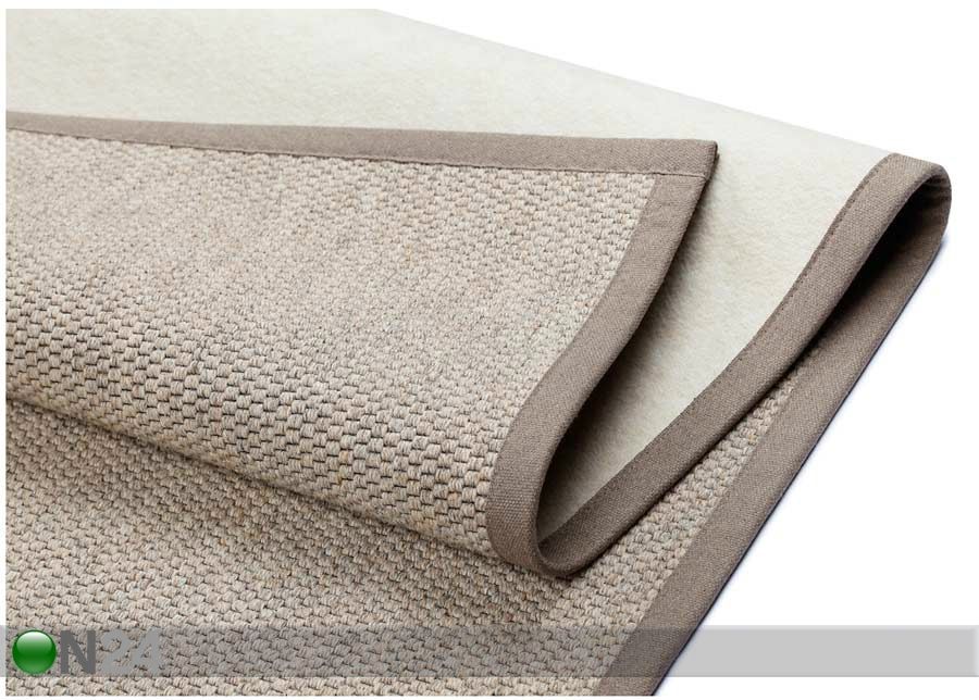 Narma villane vaip Savanna beige 80x150 cm suurendatud