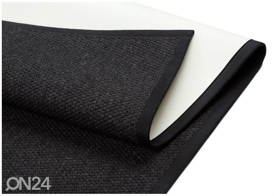 Narma villane vaip Savanna™ black 80x240 cm suurendatud