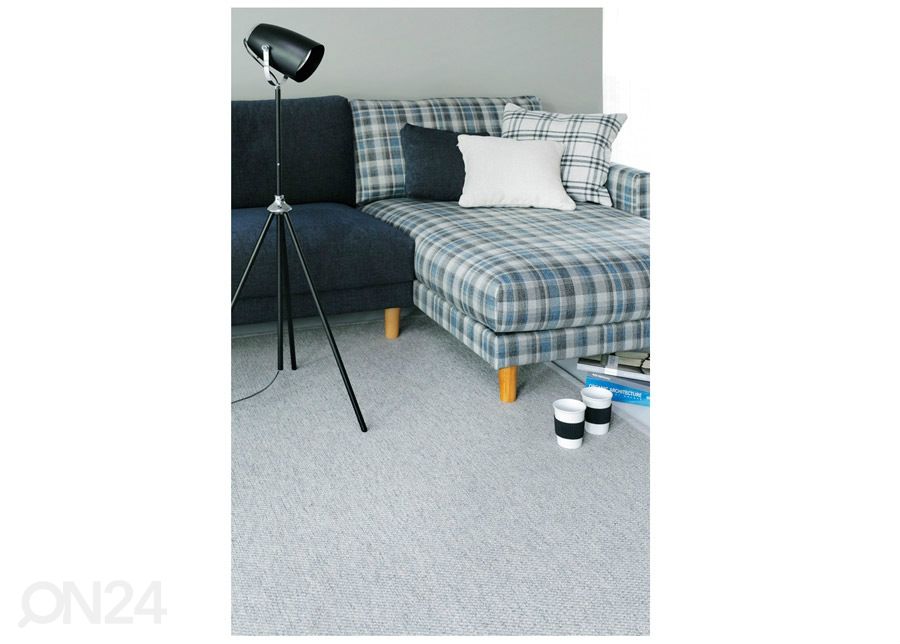 Narma villane vaip Savanna™ grey 80x240 cm suurendatud