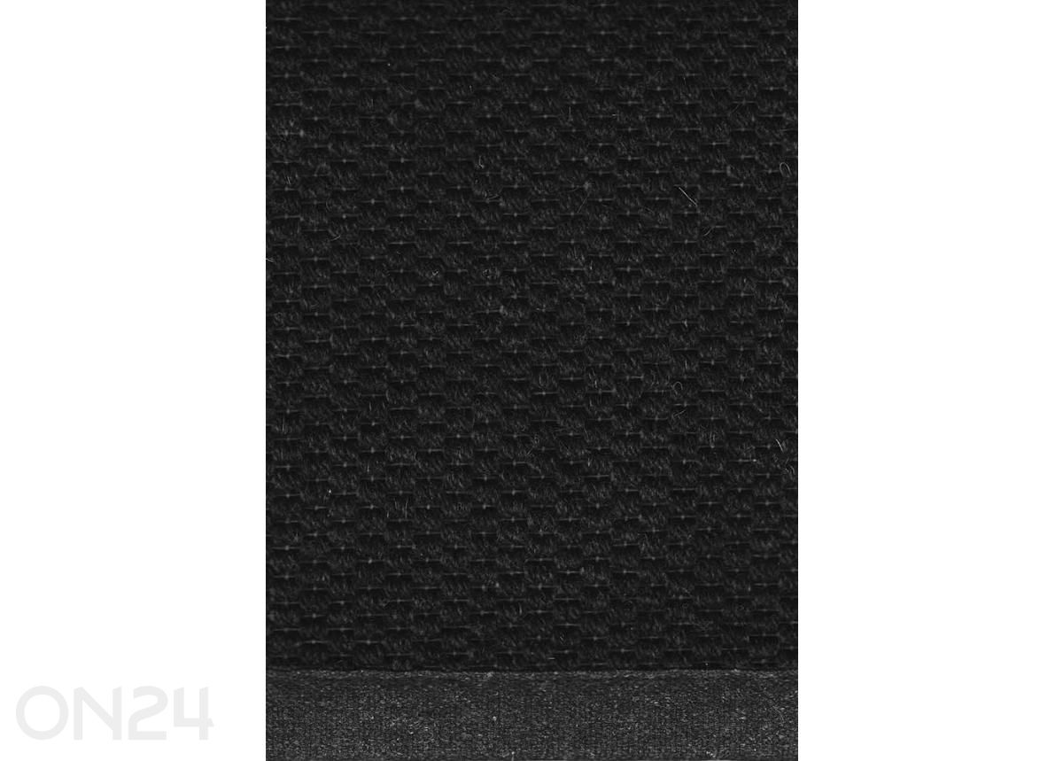 Narma villane vaip Savanna™ ümar black Ø 200 cm suurendatud