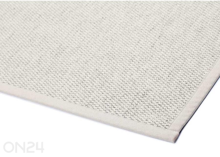 Narma villane vaip Savanna™ white 80x240 cm suurendatud