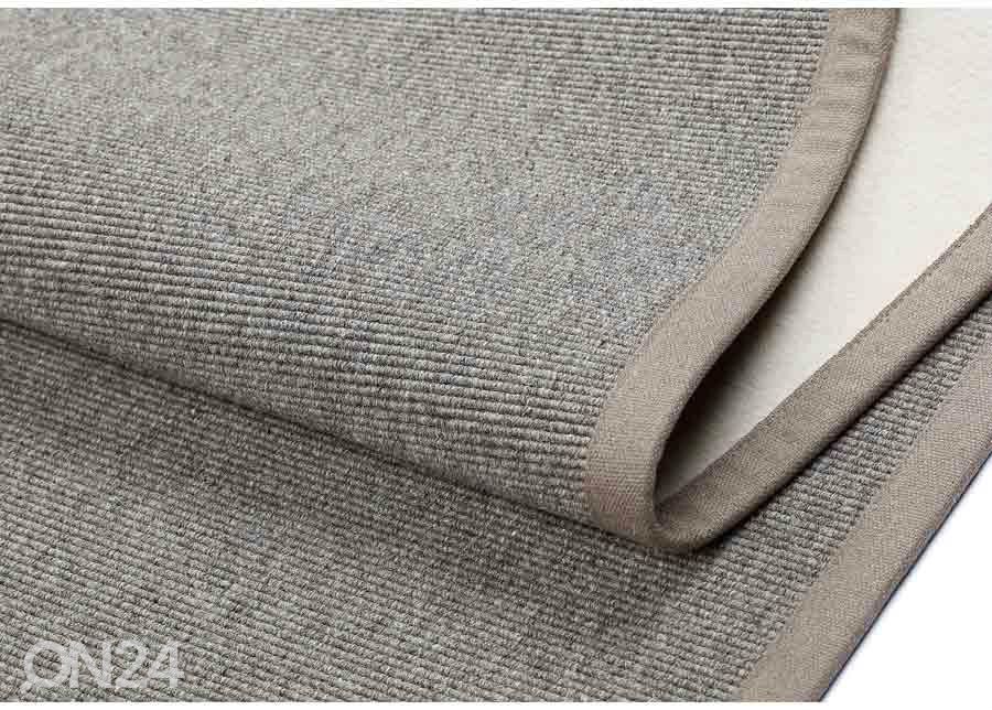 Narma villane vaip Shetland linen ümar Ø 160 cm suurendatud