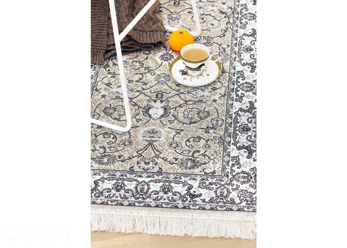 Narma viskoosvaip Almira sand 160x230 cm suurendatud