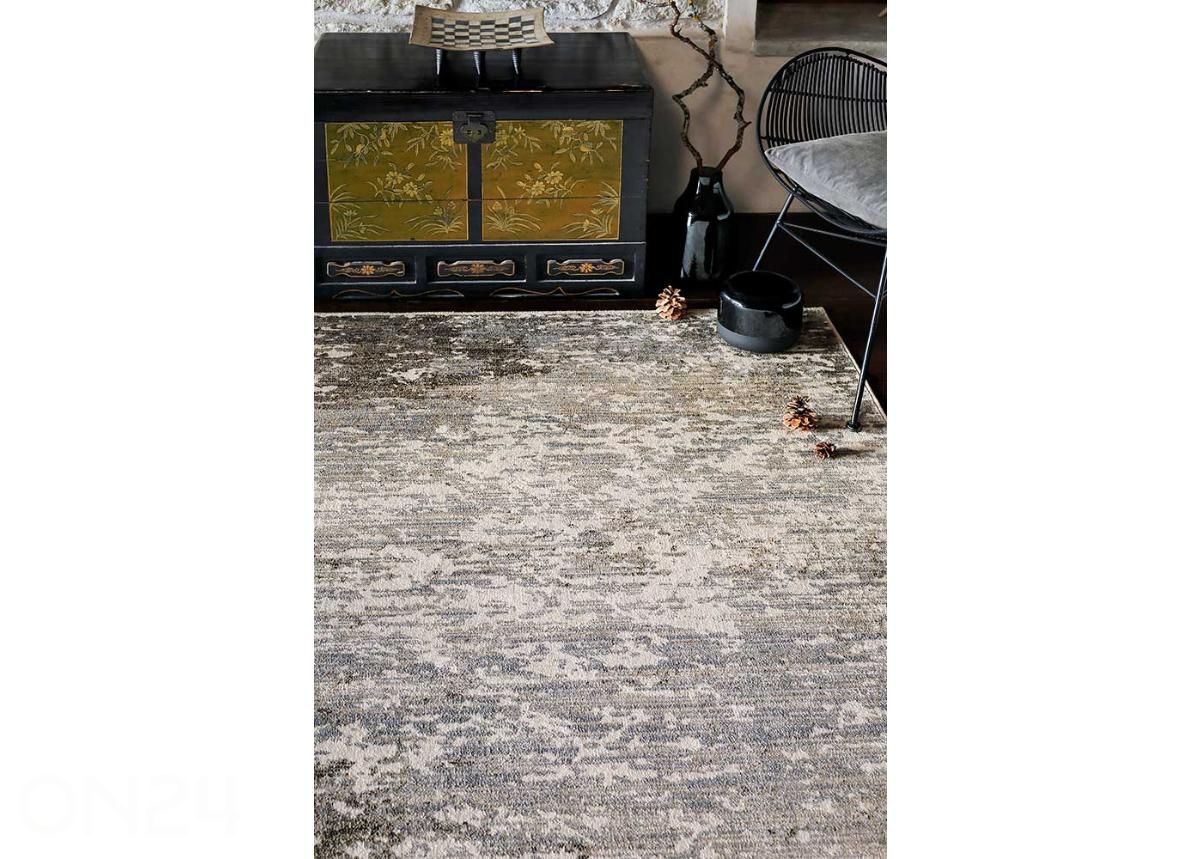 Narma viskoosvaip Goya beige 140x200 cm suurendatud