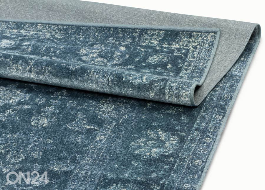 Narma viskoosvaip Maya grey-blue 185x275 cm suurendatud