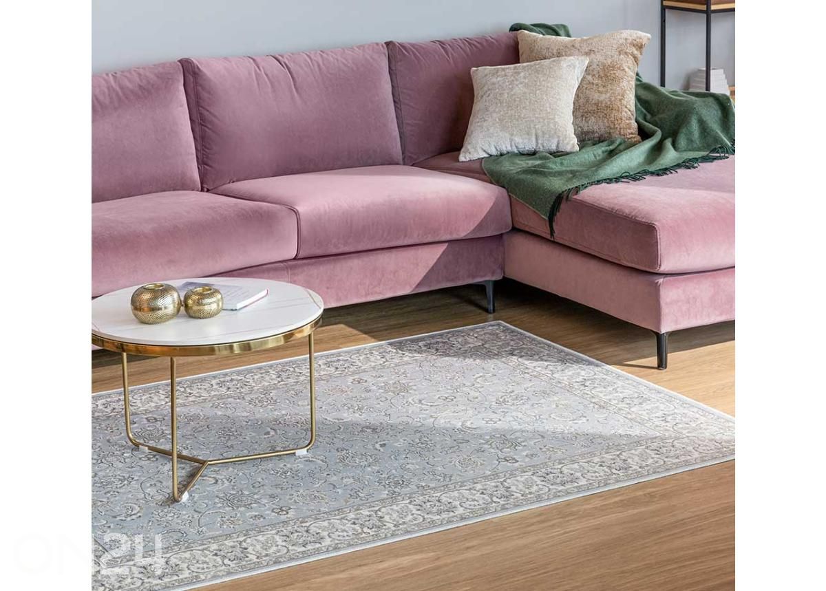 Narma viskoosvaip Yasmin blue 80x200 cm suurendatud