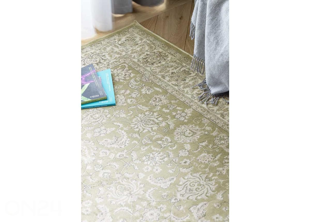 Narma viskoosvaip Yasmin green 120x170 cm suurendatud