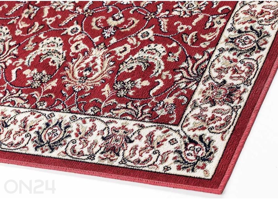 Narma viskoosvaip Yasmin red 67x140 cm suurendatud