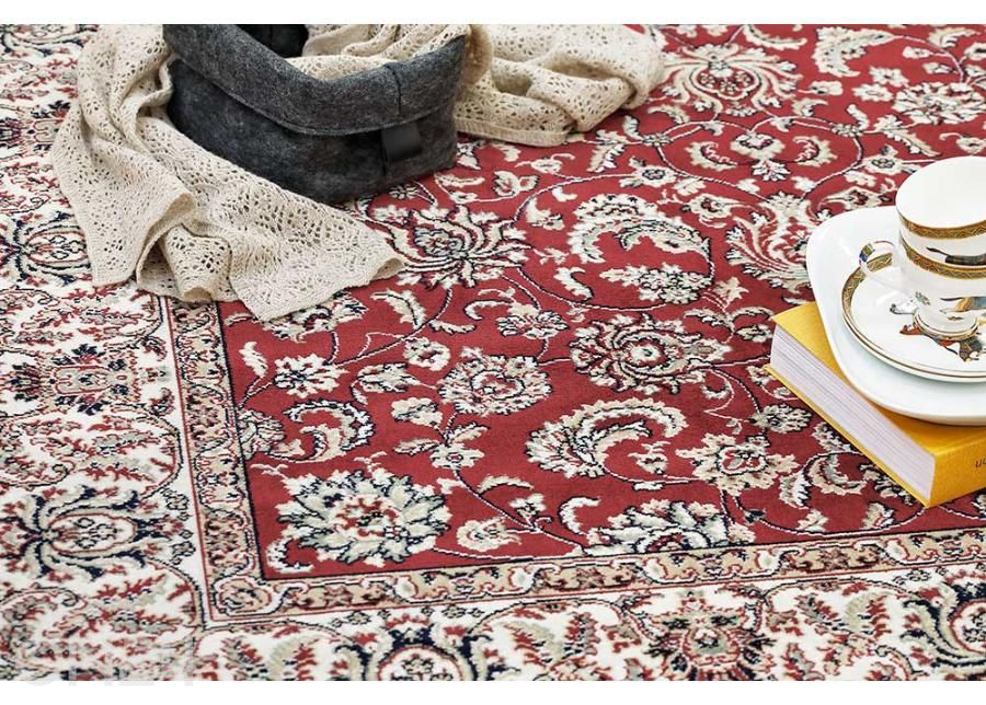 Narma viskoosvaip Yasmin red 67x140 cm suurendatud