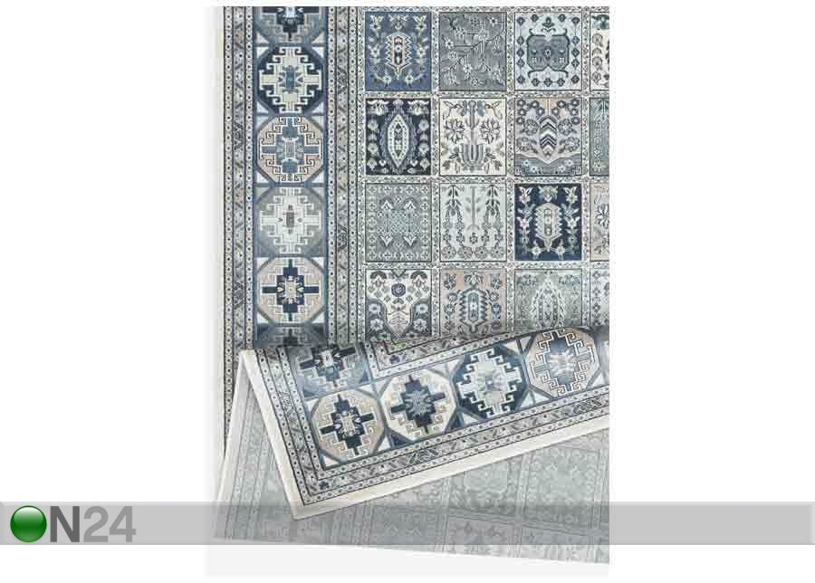 Narma viskoosvaip Zahra sand-blue 80x125 cm suurendatud
