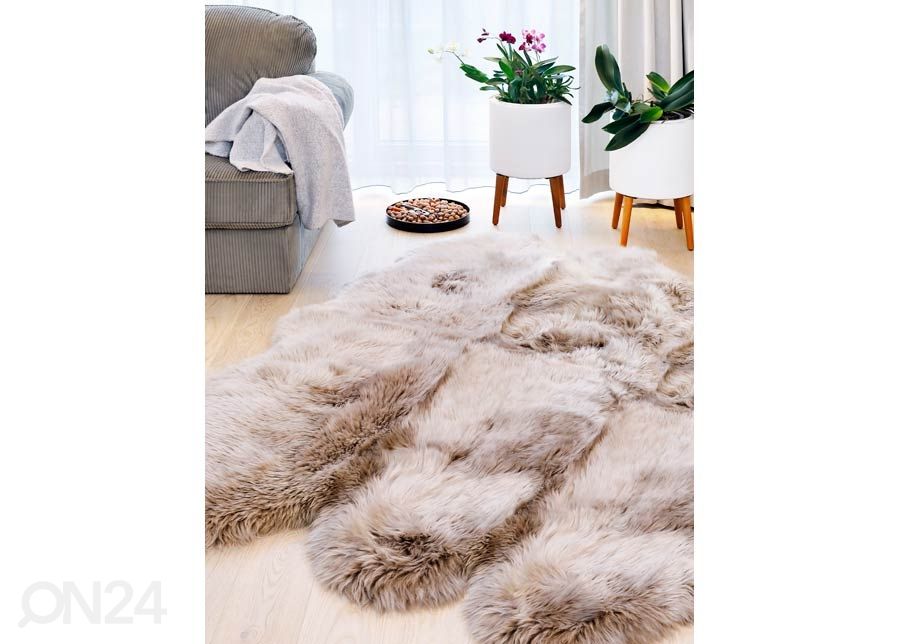 Naturaalne lambanahk Merino mink Sexto ±130x180 cm suurendatud