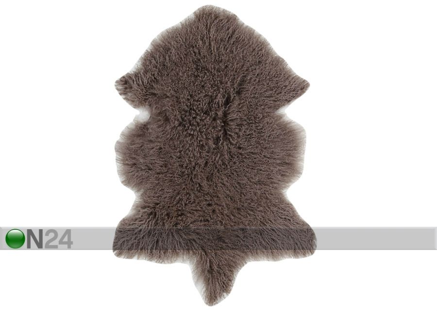 Naturaalne lambanahk Mongolian mushroom 60x90 cm suurendatud