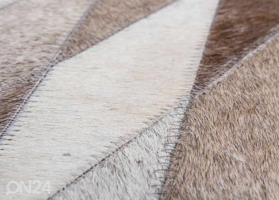 Naturaalsest nahast vaip 120x170 cm suurendatud
