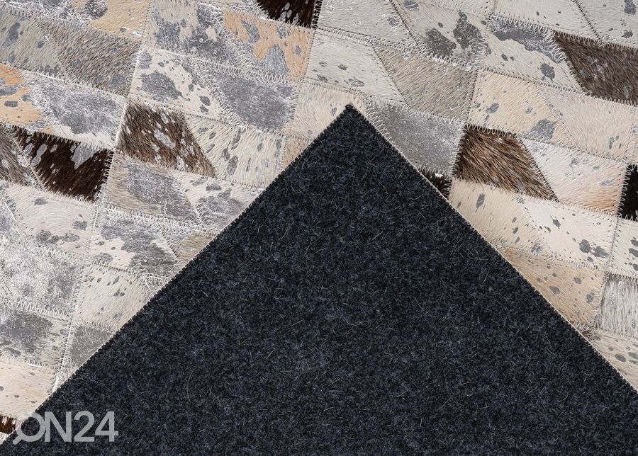 Naturaalsest nahast vaip 120x170 cm suurendatud