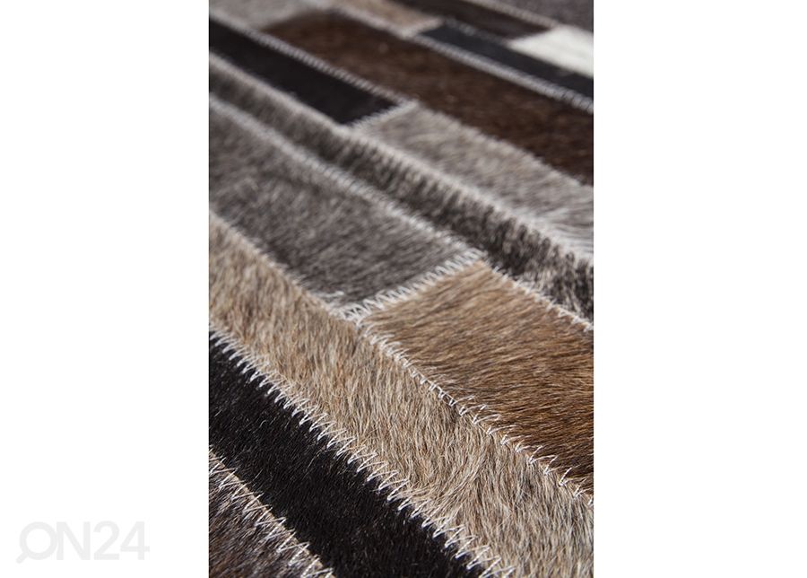 Naturaalsest nahast vaip 80x150 cm suurendatud