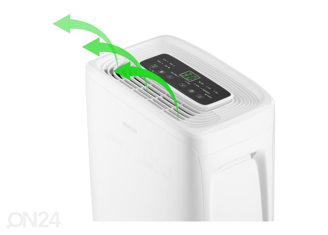Niiskusekoguja Sencor SDH1028WH suurendatud