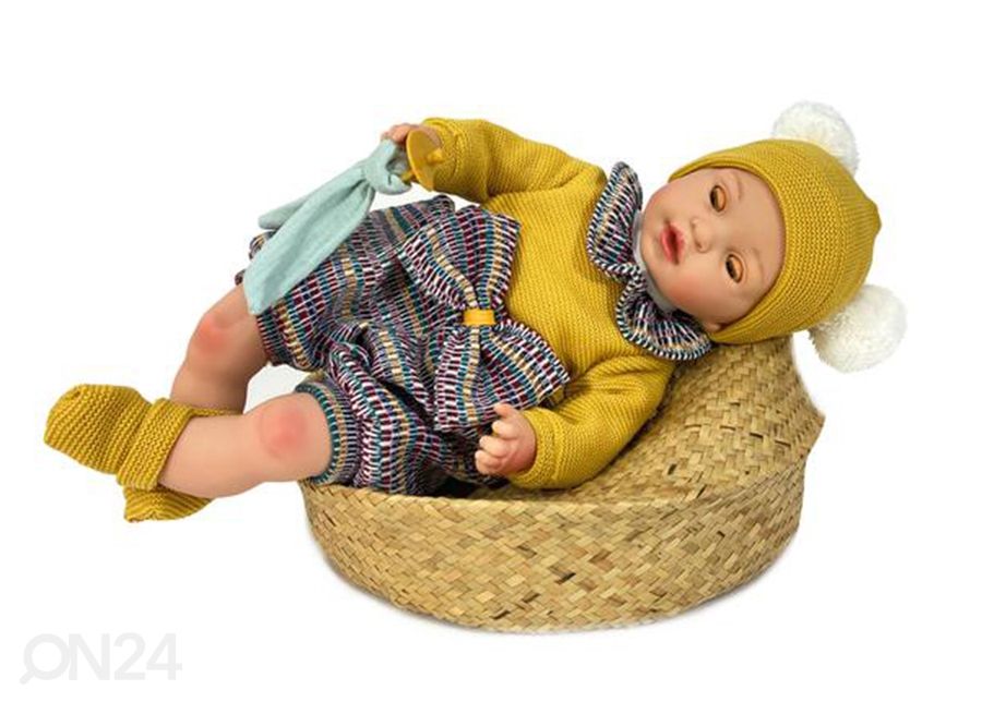 Nines nukk Noa 45 cm, ooker suurendatud