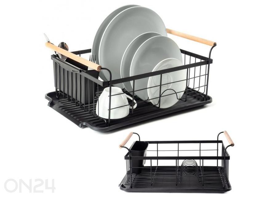 Nõudekuivatusrest, must suurendatud