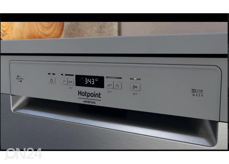 Nõudepesumasin Hotpoint-Ariston HFC3C41CWX suurendatud
